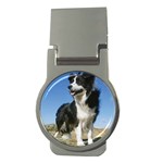 Border Collie Money Clip (Round)