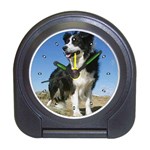 Border Collie Travel Alarm Clock