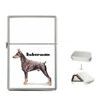 Doberman Pinscher Flip Top Lighter