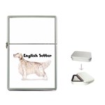 English Setter Flip Top Lighter