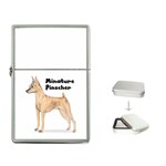 Miniature Pinscher Flip Top Lighter