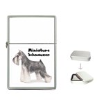 Miniature Schnauzer Flip Top Lighter