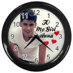 zaynmalikclock1 Wall Clock (Black)