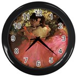 degas001 Wall Clock (Black)