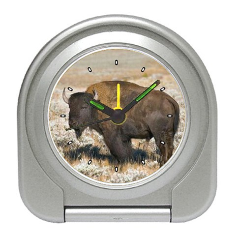 Buffalo Travel Alarm Clock from ArtsNow.com Front