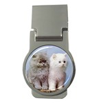 Persian Cats Kittens Money Clip (Round)