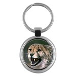 Cheetah Key Chain (Round)