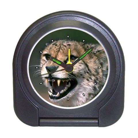 Cheetah Travel Alarm Clock from ArtsNow.com Front