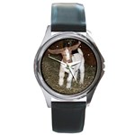 Goat Round Metal Watch