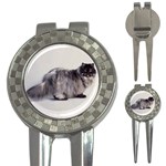 Persian Cat Black Smoke 3-in-1 Golf Divot