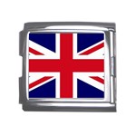 British English Flag Mega Link Italian Charm (18mm)