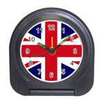 British English Flag Travel Alarm Clock