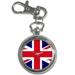 British English Flag Key Chain Watch