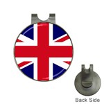 British English Flag Golf Ball Marker Hat Clip