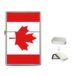 Canadian Flag Flip Top Lighter