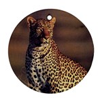 Leopard Ornament (Round)