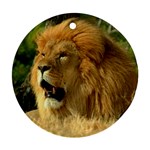 Lion Ornament (Round)