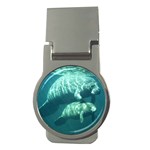 Manatees Money Clip (Round)