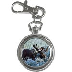 Moose Key Chain Watch