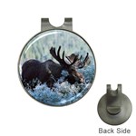 Moose Golf Ball Marker Hat Clip