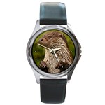 Otter Round Metal Watch