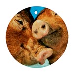 Pigs Hogs Ornament (Round)