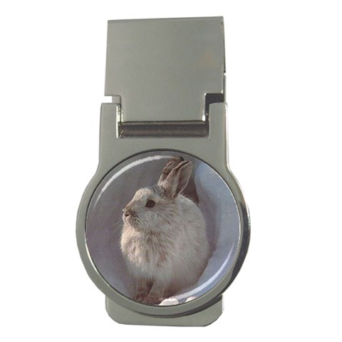 Rabbit Money Clip (Round) from ArtsNow.com Front