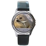 Seal Pup Round Metal Watch