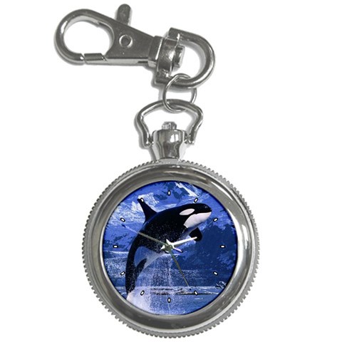 Orca Killer Whale Key Chain Watch from ArtsNow.com Front