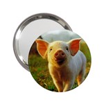 Pig Piglet 2.25  Handbag Mirror