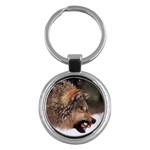 Wolf Key Chain (Round)