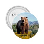 Grizzly Bear 2.25  Button