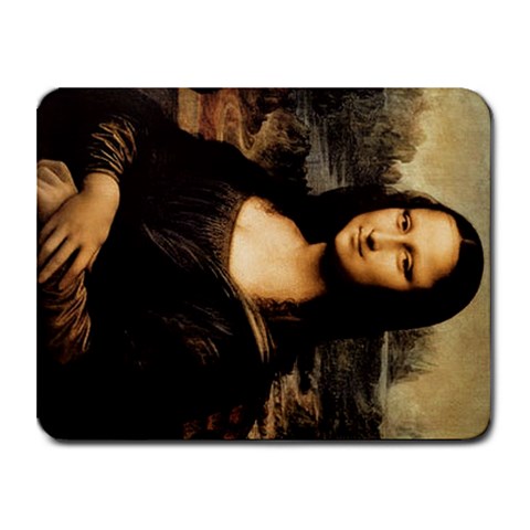 Mona Lisa Da Vinci Small Mousepad from ArtsNow.com Front