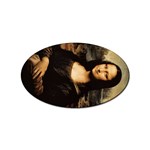 Mona Lisa Da Vinci Sticker (Oval)