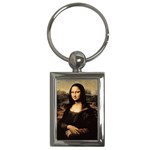 Mona Lisa Da Vinci Key Chain (Rectangle)