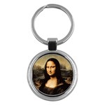 Mona Lisa Da Vinci Key Chain (Round)