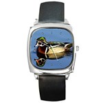 Duck Square Metal Watch