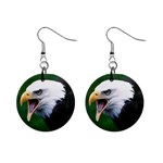 Eagle 1  Button Earrings