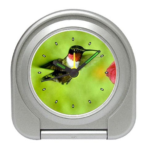 Humming Bird Travel Alarm Clock from ArtsNow.com Front