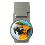 Macaw Parrot Money Clip (Round)