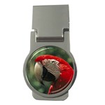 Macaw Parrot Money Clip (Round)