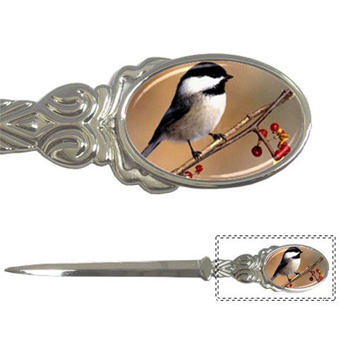 Chickadee Letter Opener from ArtsNow.com Front