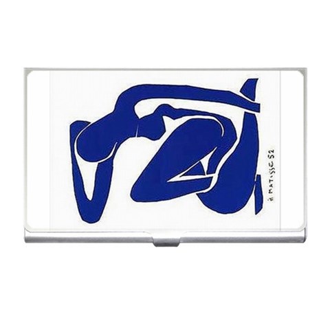 Matisse Blue Nude Business Card Holder from ArtsNow.com Front