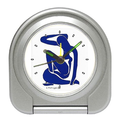 Matisse Blue Nude Travel Alarm Clock from ArtsNow.com Front