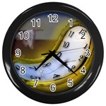 dali-clock-shot Wall Clock (Black)