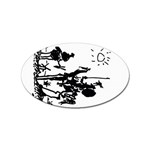 Don Quixote Picasso Sticker (Oval)