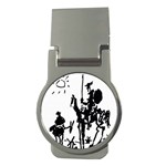 Don Quixote Picasso Money Clip (Round)