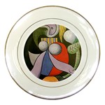 Femme a La Fleur Picasso Porcelain Plate