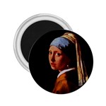 Girl with a Pearl Vermeer 2.25  Magnet