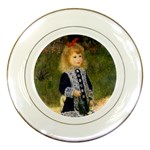 Girl With a Watering Can Renoir Porcelain Plate